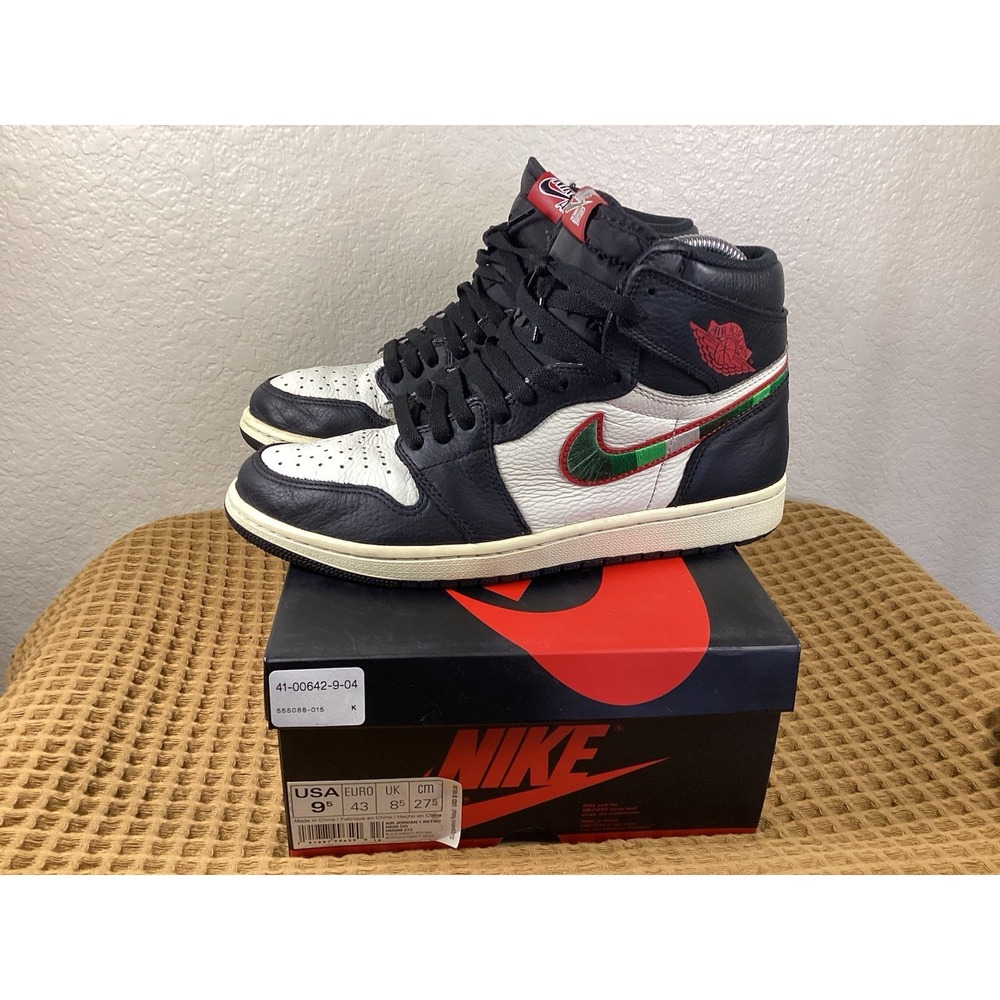 Nike Air Jordan 1 Retro High OG Mens Sz 9.5 Sports Illustrated 555088-015